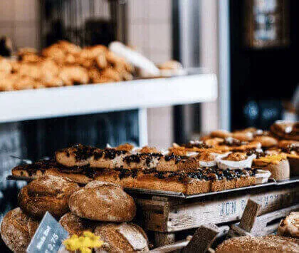 Website design for We Get Any Stock, who supply foods.